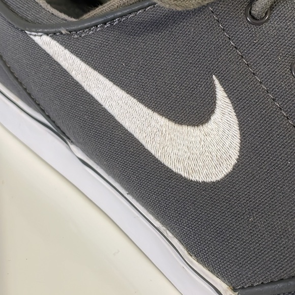 Nike ZOOM STEFAN JANOSKI Canvas Grey Skate Shoes. Style 615957-027 Men's Size 12 - Picture 7 of 10